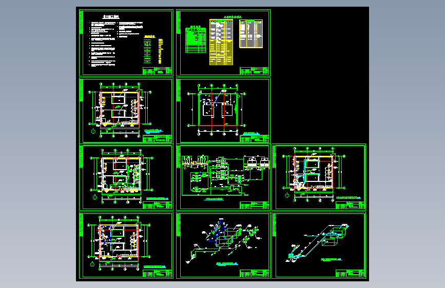 冷热源机房施工图=70653=40