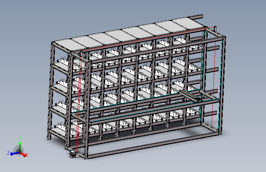 立体车库 自行车立体车库=602170=100