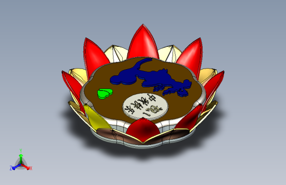 莲花台模型=900949=15