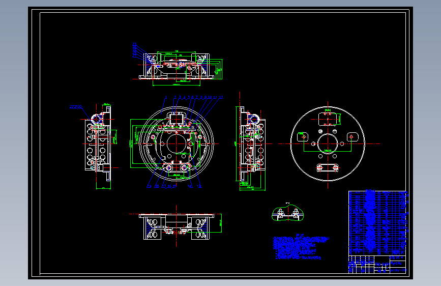 领从蹄式鼓式制动器的结构设计【桑塔纳2000】=268793=250