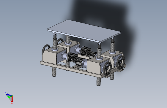 螺旋升降机调姿机构=1236473=30