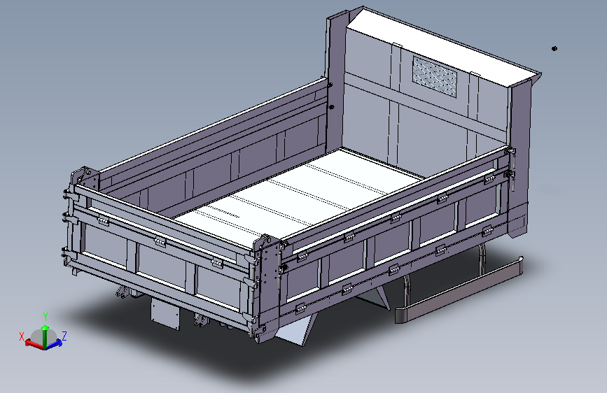 铝合金中顶自卸车=995487=120_SOLIDWORKS 2016_模型图纸下载 – 懒石网