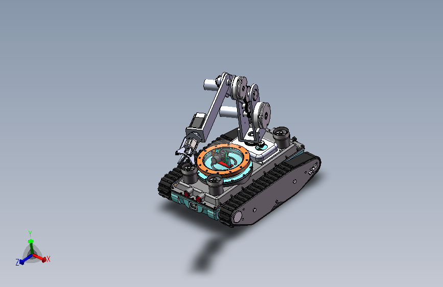 履带式遥控勘探车（机器人）=1243806=70