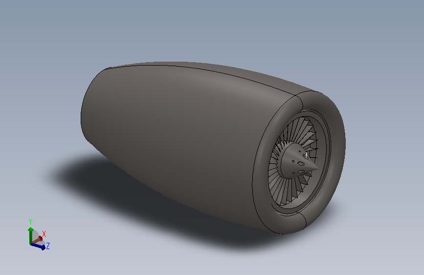 涡轮喷气发动机设计模型--171696--30