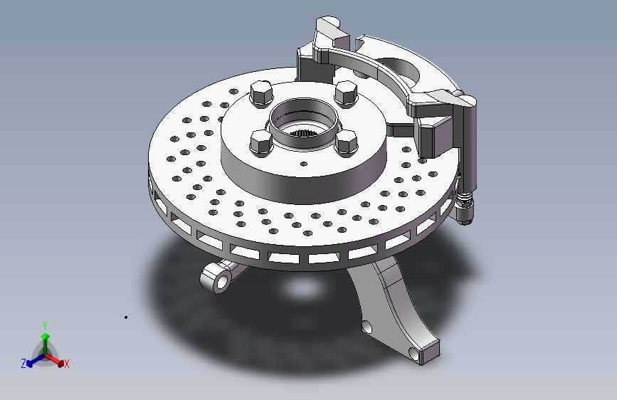 帕萨特B5钳盘式制动器结构设计=1390228=70