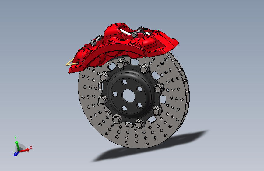 盘式刹车三维设计图纸=866212=20