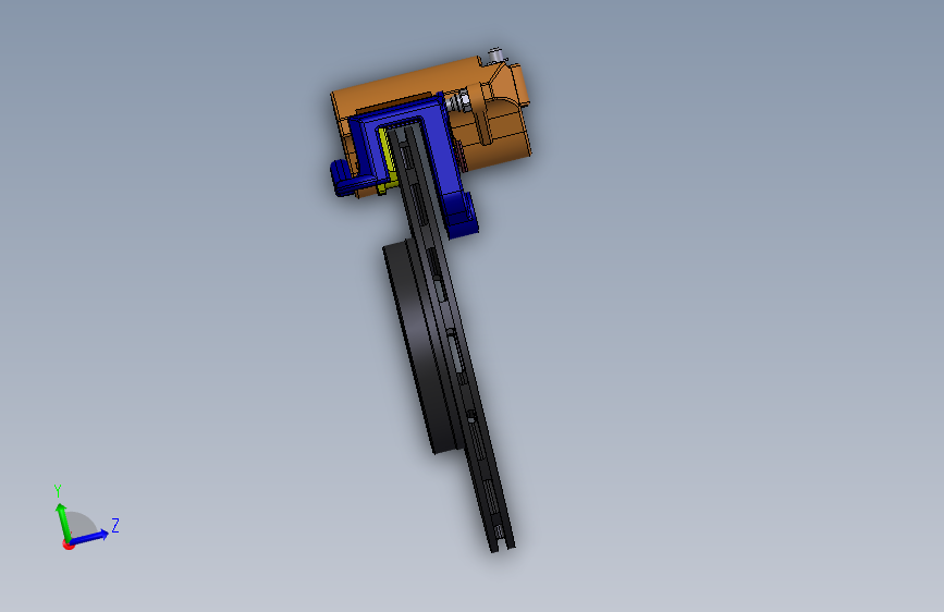 盘式制动器模型三维 总装图=739075=120