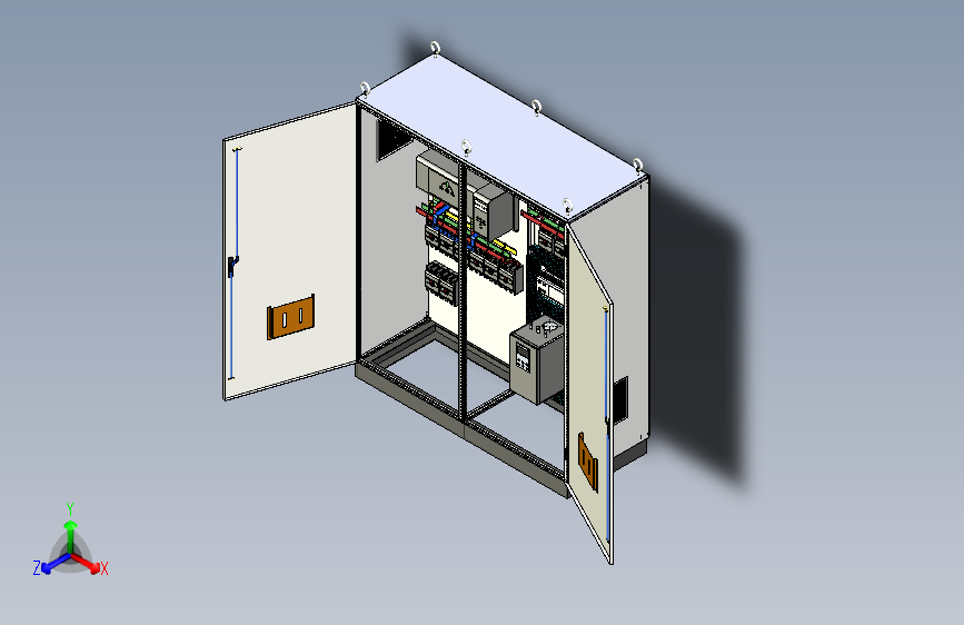 德力西双电源630Aplc控制柜