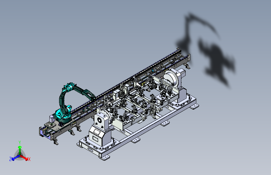 电控箱钣金组件机械手焊接岗位