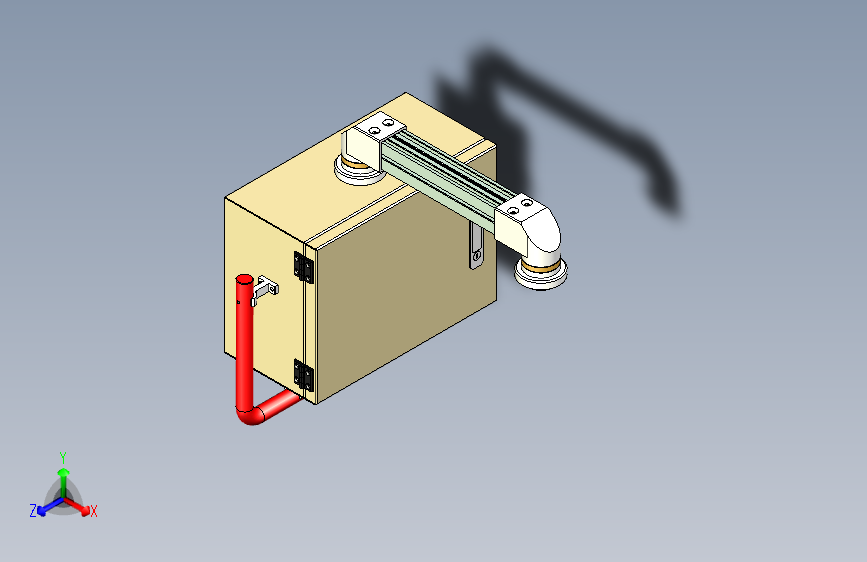 电气摇臂操作面板