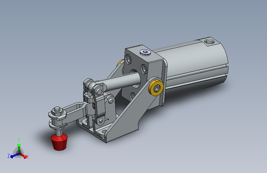 气缸压紧装置模型=339434=10