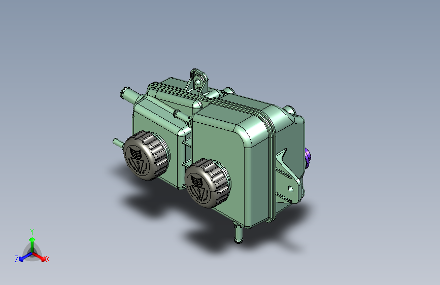 汽车防冻液电池冷却水壶