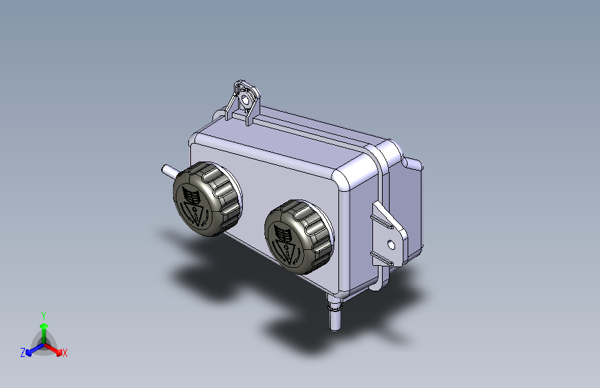 汽车防冻液电机冷却水壶