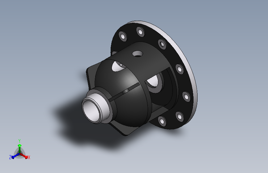 汽车差速器外壳模型=65989=10