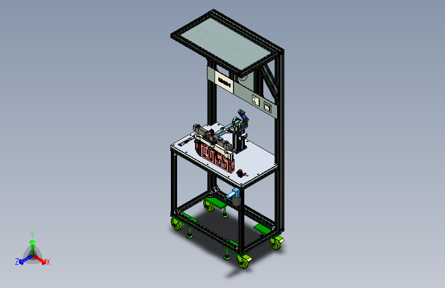 汽车侧饰件对线工装=705667=100