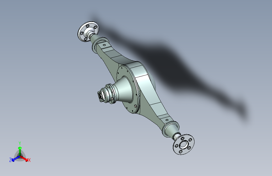 汽车单级驱动桥总成设计 轿车驱动桥设计=370116=250