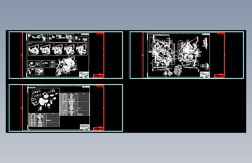 汽车空调箱二维图=785634=115