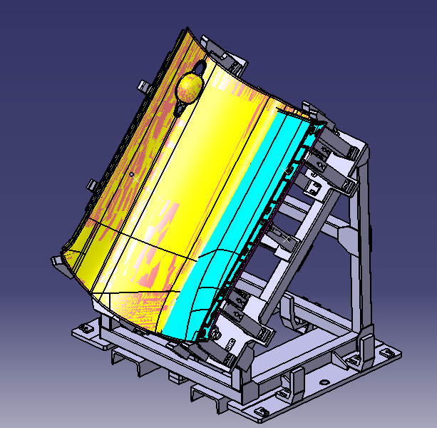 汽车门护板开闭件焊接夹具工装=470584=160