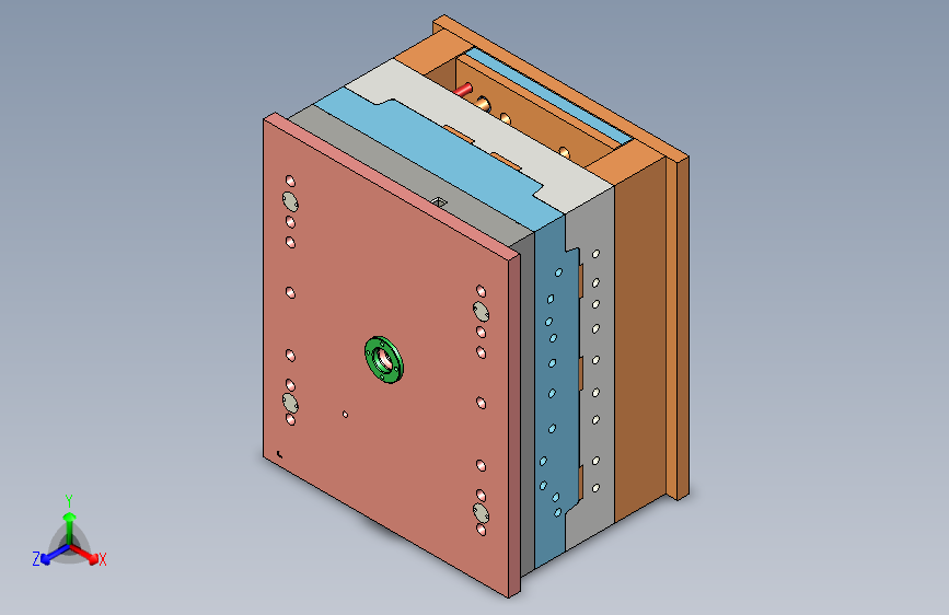 汽车门板模具设计=406389=50