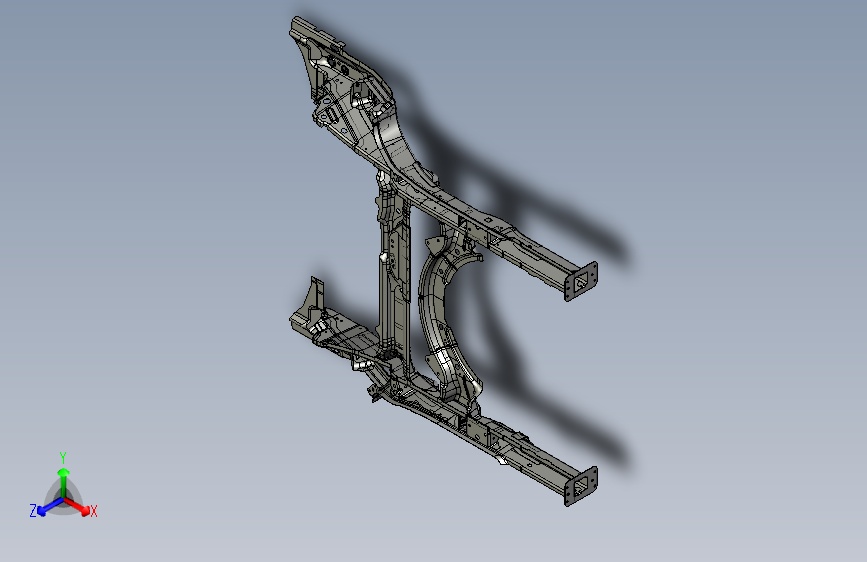 汽车前纵梁设计（UG）=232597=80