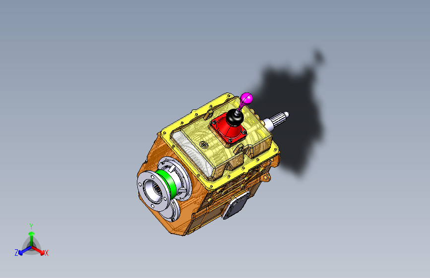 汽车手动变速器catia模型设计=152319=200