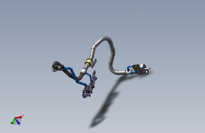 汽车油路模型 （燃油管道）=177346=15