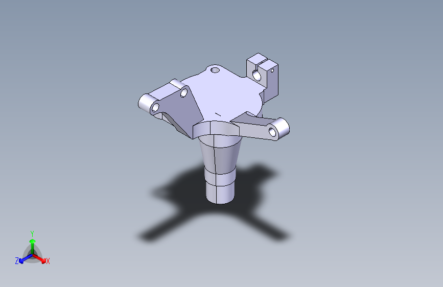 汽车转向节模型 =211985=10