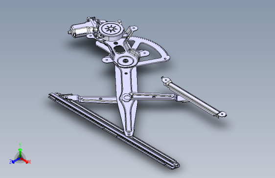 前门玻璃升降器总成=196568=30