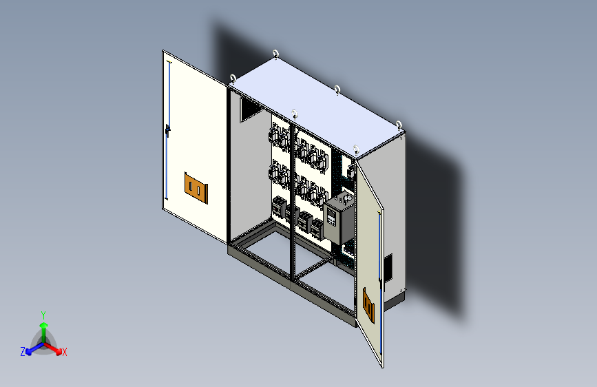 仿威图刀开关软启动旁路控制柜