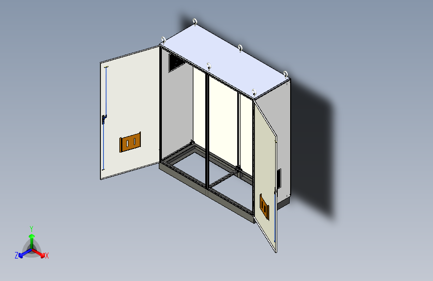 仿威图九折型材柜 53392