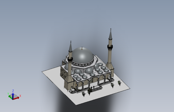 清真寺设计模型=66423=20