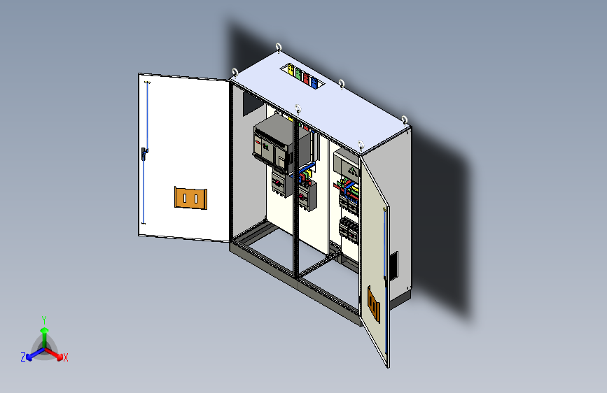 仿威图万能断路器双电源柜