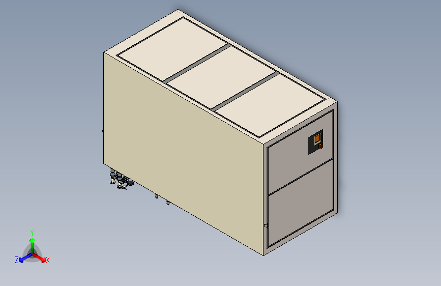 全套某螺杆式空压机三维模型=115495=200