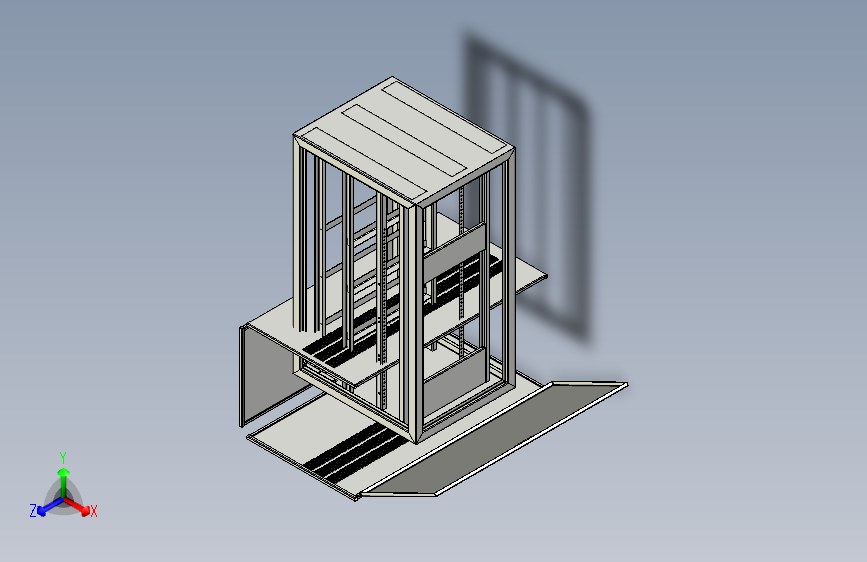 复杂的电气柜体