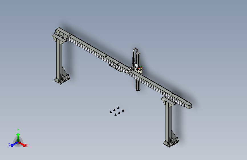 桁架机械手机床上下料 55466