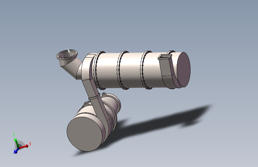 三产品重介旋流器 =418537=5_SOLIDWORKS 2016_模型图纸下载 – 懒石网