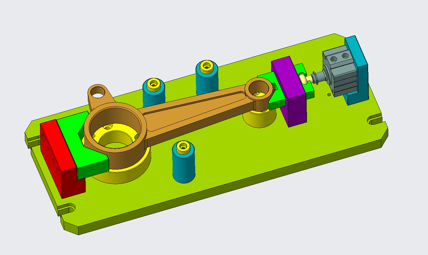 三孔连杆加工工艺及夹具设计=1460189=250