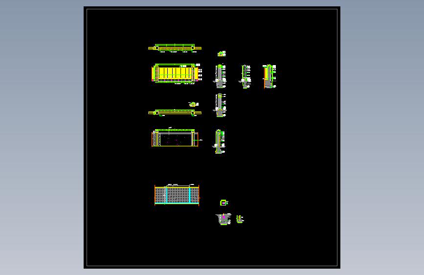 三款围墙铁艺围栏标准做法详图=1062638=30