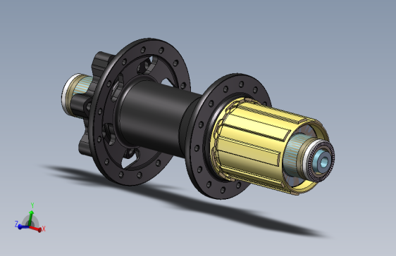 山地车DT花鼓 轮组 =1355108=50