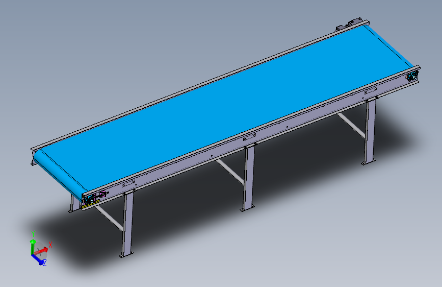 5米带式输送机 stp
