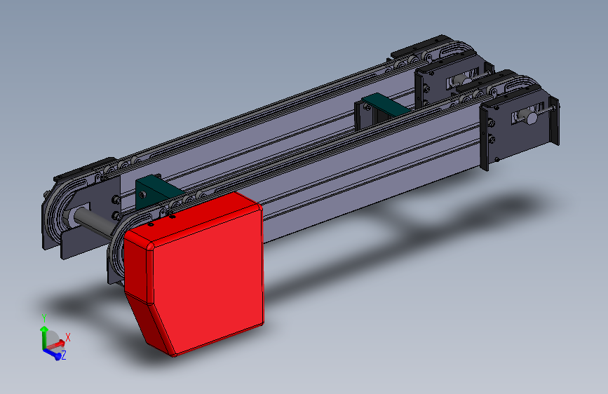新链式辊道输送机   step