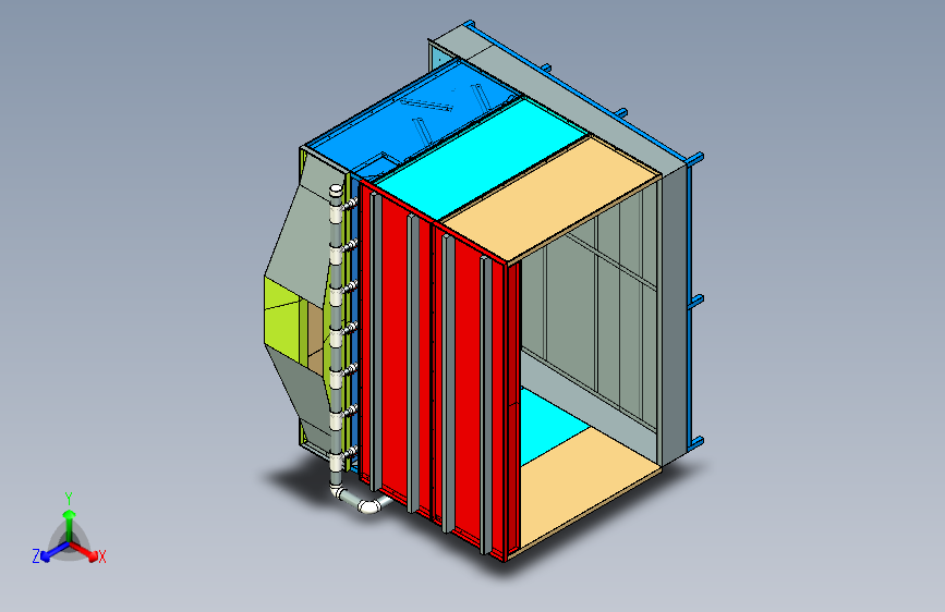 水帘式喷漆柜=486015=20