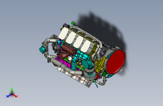 斯堪尼亚重卡柴油机=264733=10