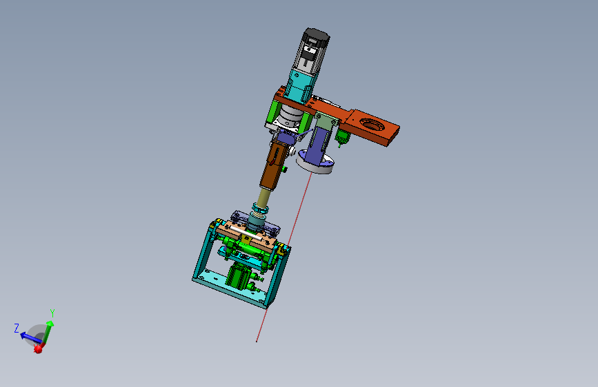 锁螺母机构&自动快换批头机构 =1242488=200