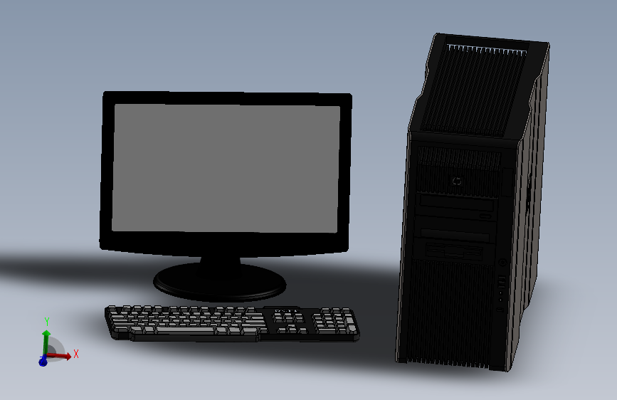 台式电脑模型=1529409=0