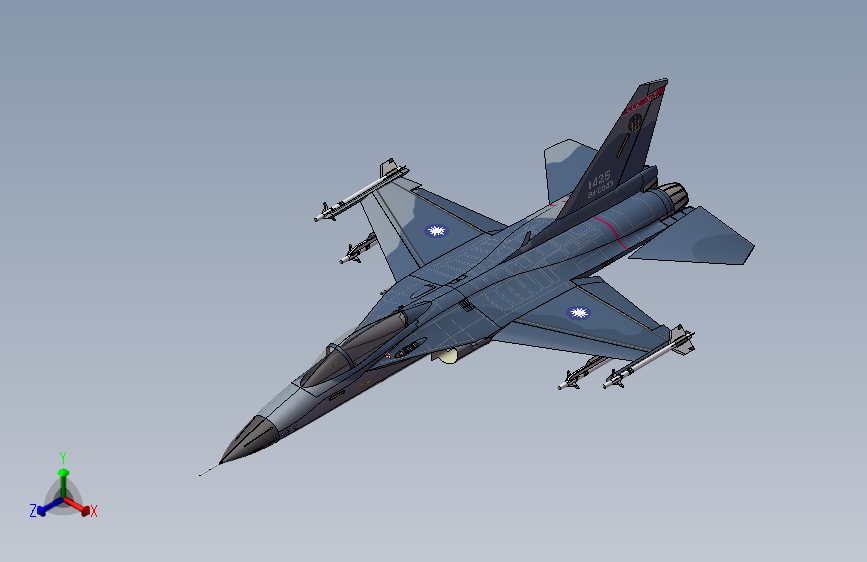 台湾省空军F-CK-1经国号战斗机=578954=40