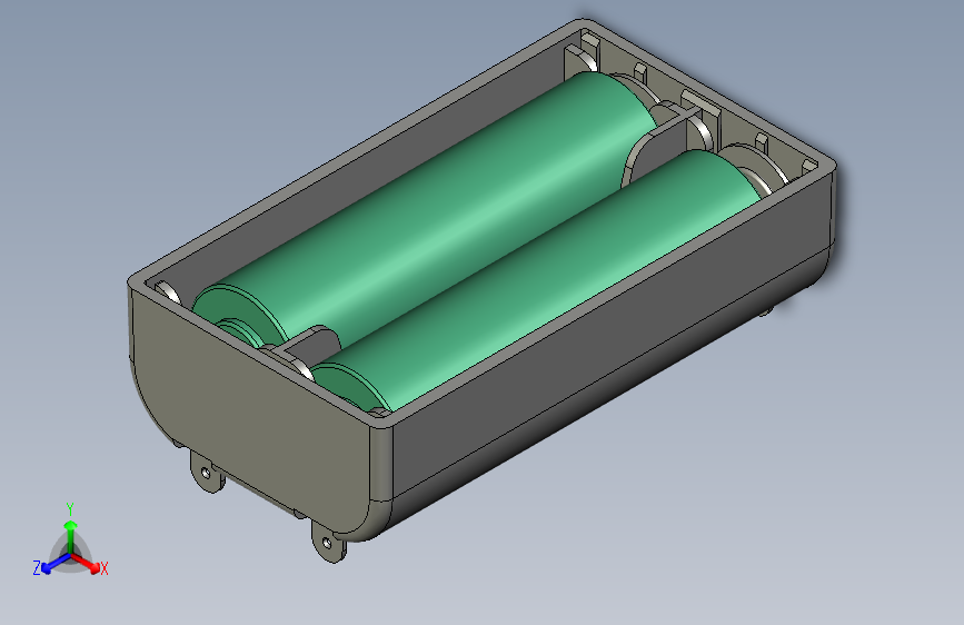 通用标准2节AA电池壳模块设计=223274=10