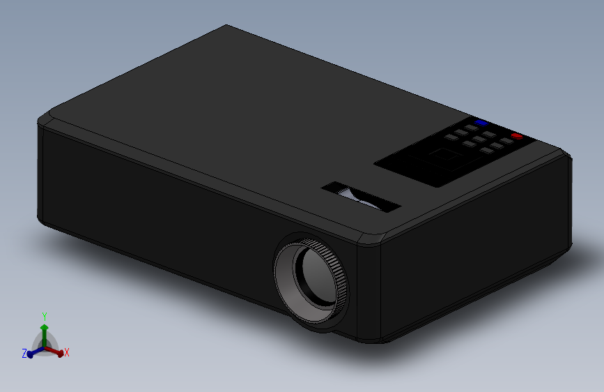 投影仪设计模型=371912=0