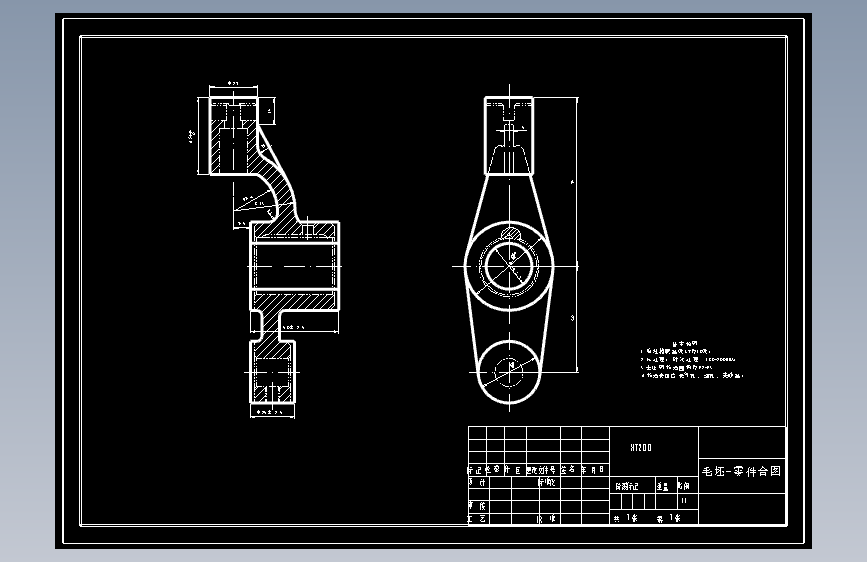 推动架零件加工工艺及钻φ6孔并锪孔夹具设计（全套CAD图）=209358=50