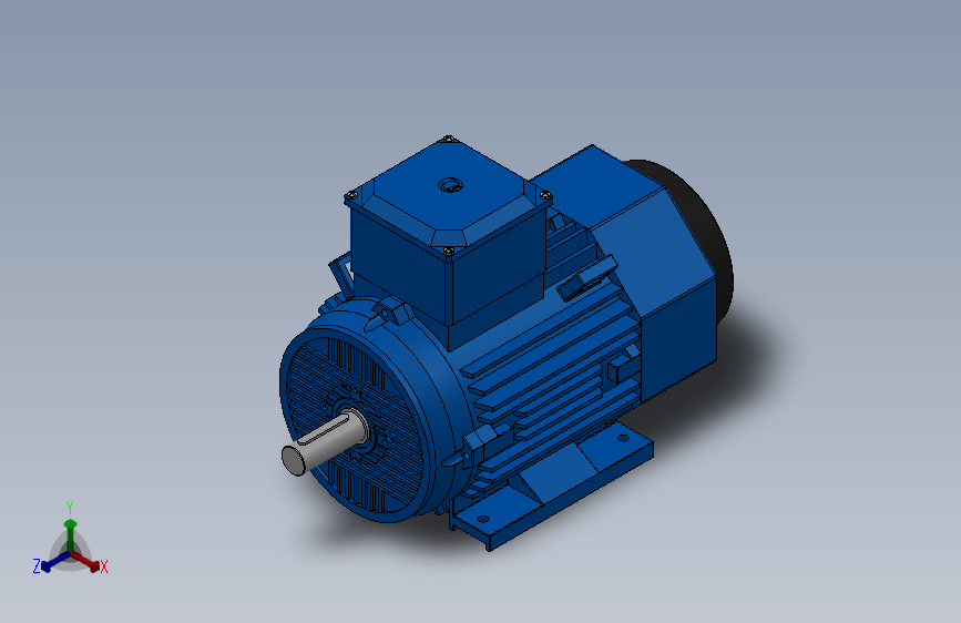 IM B3 H80-180(YE2、YE3)通用电机[YE3-180L-4-B3]_2